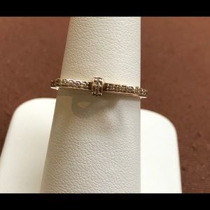 Pandora Gold Bow Ring
